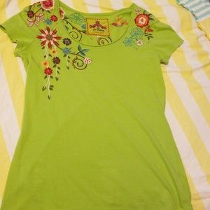 JWLA embroidered top